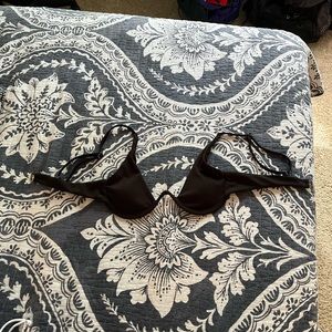 Zaful Black Bikini Top